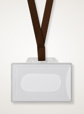 Holder ze smyczą błękitną holder 1N z taśmą błękitną