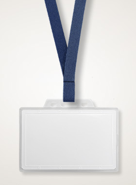 Holder ze smyczą navy holder 1N z taśmą navy